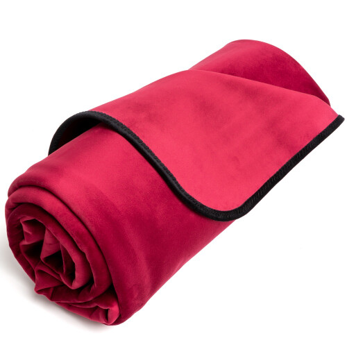 Fascinator Throw rot 1