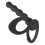 Black Velvets penisring med analdildo 3
