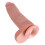 12" Cock with Balls brown 5