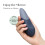 WOMANIZER - VIBE LAY-ON SILENT VIBRATOR DUSKY PINK 6