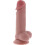 GET REAL - DELUXE REALISTIC PENIS WITH TESTICLES EXTRA THICK 17 CM 2
