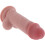 GET REAL - DELUXE REALISTIC PENIS WITH TESTICLES EXTRA THICK 17 CM 3