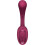 SATISFYER - G FOR GODDESS 2 RABBIT VIBRATOR BOTTLE BORDEAUX 2