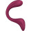 SATISFYER - G FOR GODDESS 2 RABBIT VIBRATOR BOTTLE BORDEAUX 3