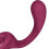 SATISFYER - G FOR GODDESS 2 RABBIT VIBRATOR BOTTLE BORDEAUX 4