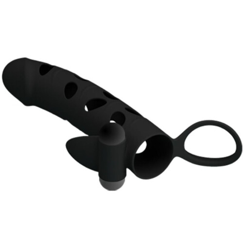 PRETTY LOVE - SILICONE COVER WITH VIBRATION 15.2 CM 2