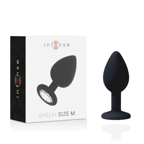 INTENSE - SHELKI M ANAL PLUG BLACK 1