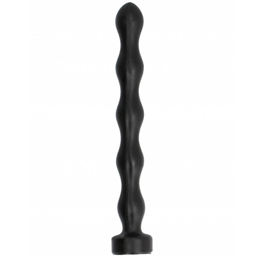 All Black Anal Plug med Baller 32 cm 2