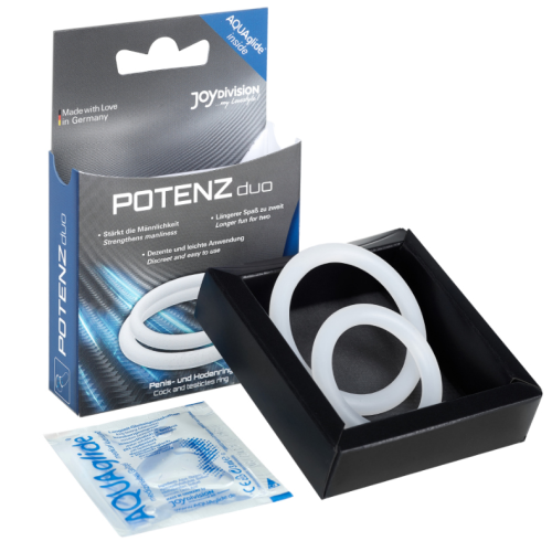 JOYDIVISION POTENZDUO - WHITE RINGS - M 1