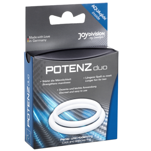 JOYDIVISION POTENZDUO - WHITE RINGS - M 2