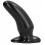 Helt Sort Dildo På Klem 13 cm 3
