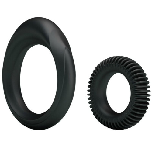 BAILE - KIT 2 SILICONE RINGS RING MANHOOD 1