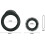 BAILE - KIT 2 SILICONE RINGS RING MANHOOD 5