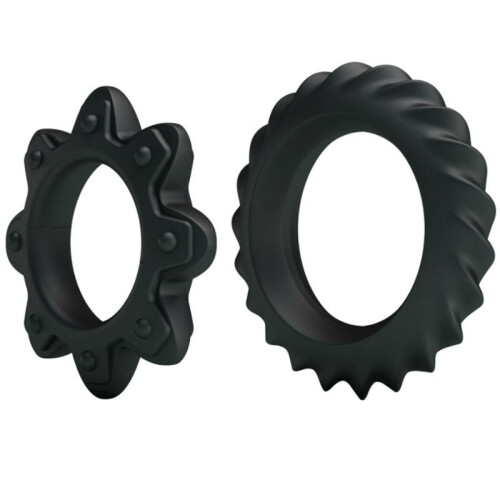 BAILE - KIT 2 RING FLOWERING SILICONE RINGS 1