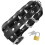 DARKNESS - LEATHER CHASTITY CAGE WITH LOCK 2