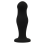 BLACK&SILVER - SEAN PLUG ANAL PREMIUM SILICONE BLACK 3