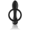 BLACK&SILVER - REMOTE CONTROL ANAL MASSAGER RECHARGEABLE SILICONE BLACK 3