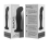 BLACK&SILVER - SEAN PLUG ANAL PREMIUM SILICONE BLACK 5