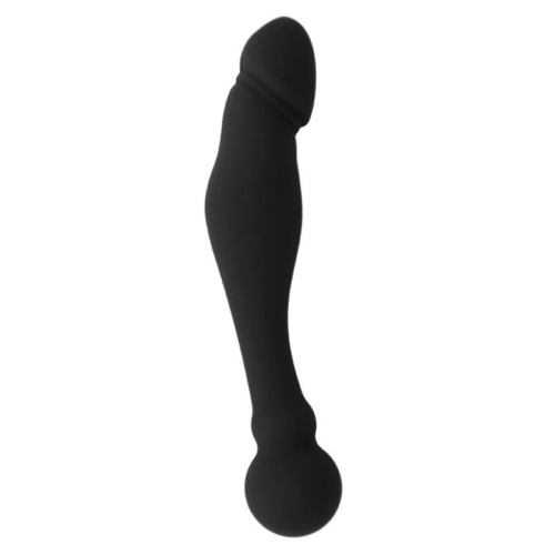 BLACK&SILVER - KARL G-POINT STIMULATING DILDO 18 CM 2
