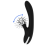 BLACK&SILVER - BUNNY JOHNNY VIBRATING VIBE 4