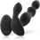 BLACK&SILVER - CORA ANAL PLUG SILICONE REMOTE CONTROL 2