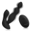 BLACK&SILVER - CORA ANAL PLUG SILICONE REMOTE CONTROL 3