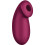 FUN FACTORY - DESIRE AIR PULSE VIBRATOR WINE RED 2