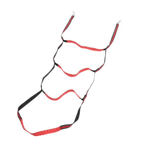Bootsseilleiter mit Edelstahlhaken, 3-stufig 2