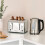 Hamilton Beach Hamilton Beach Rise Brushed Kettle & 4 Slice Toaster Bundle 4