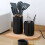 Ceramic Kitchen Utensil Holder – White, Black, Green or 4