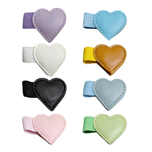 2Pcs Magnetic Leather Pen Holders Multipurpose Magnetic-Pink 1
