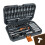56-Piece Tool Set with 1/4" Socket Wrenches, Case 5