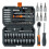 56-Piece Tool Set with 1/4" Socket Wrenches, Case 8