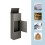 Parcel Box with Lockable Compartment and 4 Keys 4