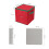 Christmas Bauble Storage Box, Holds 64, Adjustable Dividers 4