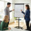 Flipchart-Whiteboard, magnetisch, 100 x 70 cm, mit mobilem Ständer 1