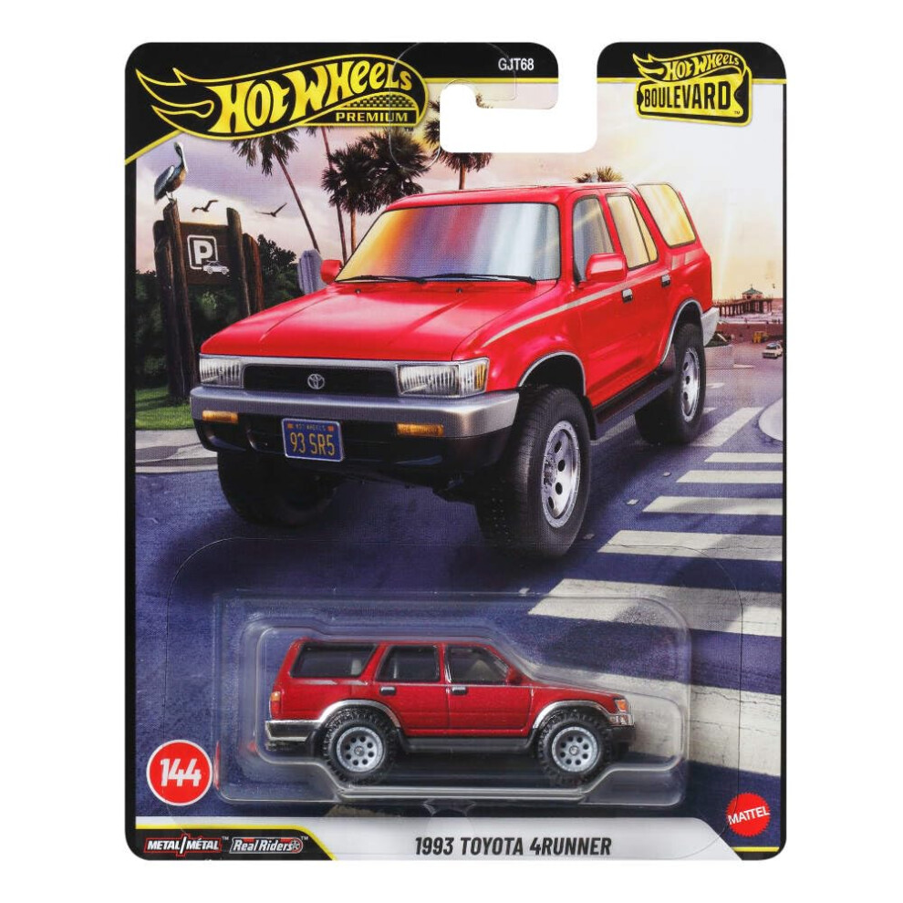 Hot Wheels Premium Boulevard Real Riders - 1993 Toyota 4Runner Vehicle #144