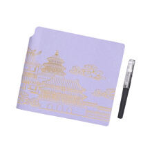 Elegant Pocket Sized Notebook PU Leather Notebook With-qianzise