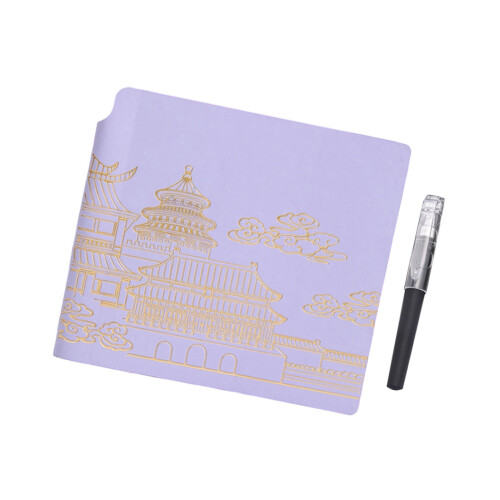 Elegant Pocket Sized Notebook PU Leather Notebook With-qianzise
