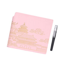 Light Weight 100g Miniature Notebook Pocket Journal-light pink