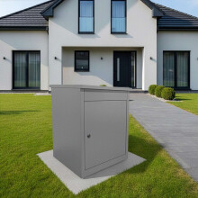 Stainless Steel Parcel Box - Wall/Floor Mountable