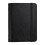 5-Rings PU Leather Binder Notebook With 80 Sheets Pocket-black 1