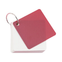 Memo Pad Square Compacts Detachable Notepad For-Burgundy