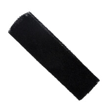 Reusable Nylon Exfoliating Bath Scrubber With Ergonomic-Black
