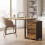 Mobile 3-Drawer Cabinet with Hanging File System 2