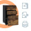 Mobile 3-Drawer Cabinet with Hanging File System 5