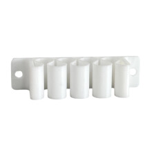 Desk Cable Management Solution Secure Cord Organizers For-White