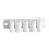 Desk Cable Management Solution Secure Cord Organizers For-White 1