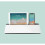 Desk Organizer with Memo Board & 5 Compartments 5