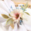 Flower Napkin Ring Silk & Straw3.8cm 2